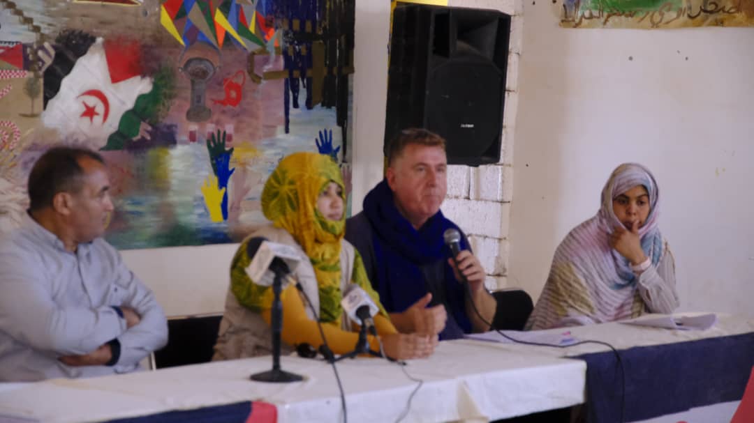 Acto de apertura de la 16ª edición de los Encuentros Internacionales de Arte y Derechos Humanos del Sáhara Occidental, ARTifariti 16ª edición de los Encuentros Internacionales de Arte y Derechos Humanos del Sáhara Occidental, ARTifariti