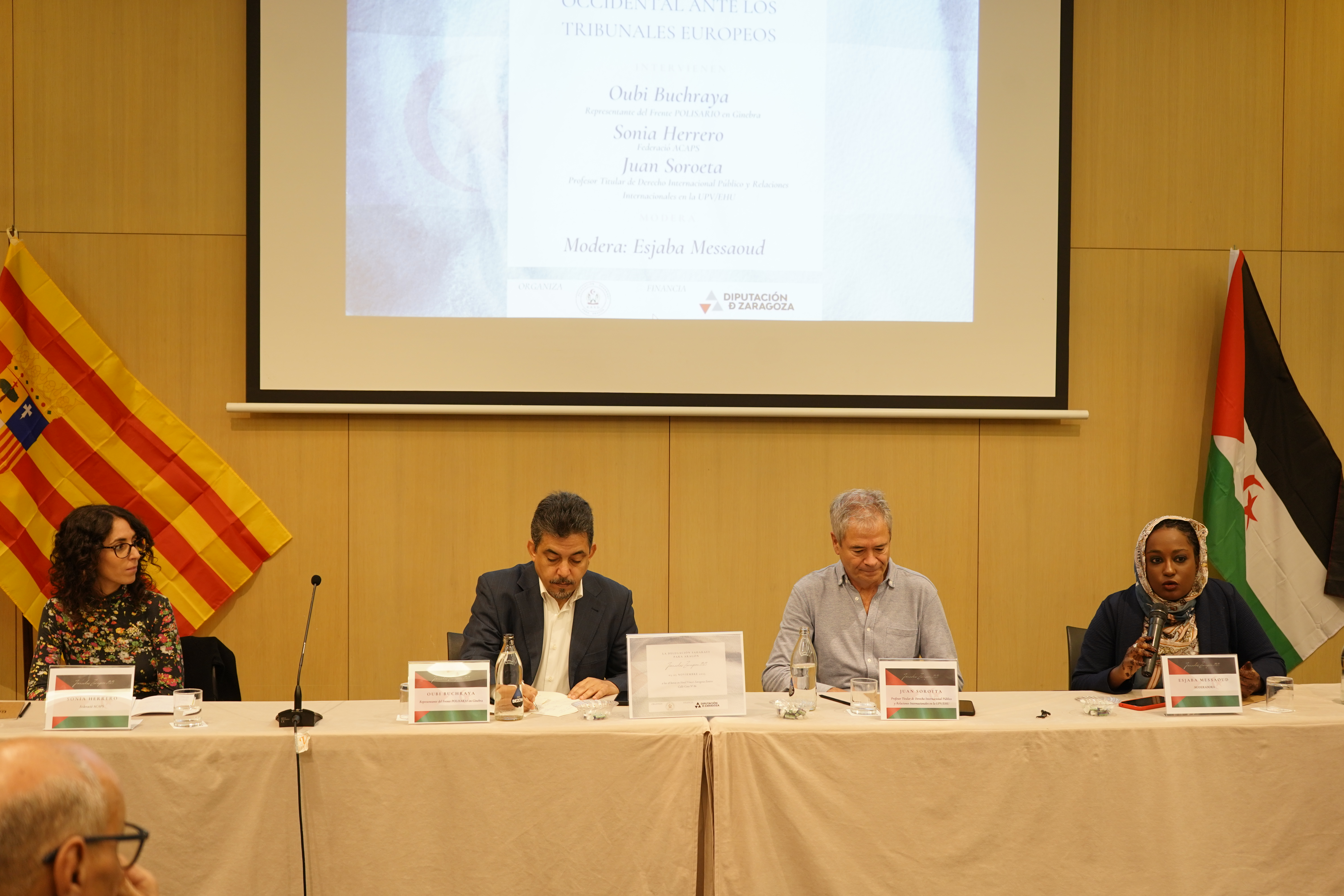"Los RRNN del Sahara Occidental ante los tribunales europeos." "Los RRNN del Sahara Occidental ante los tribunales europeos."