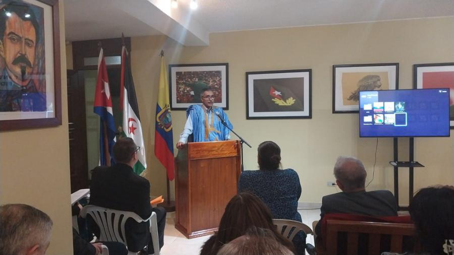 Jatri Adduh, Ministro de Educación en el Gobierno de la RASD Jatri Adduh