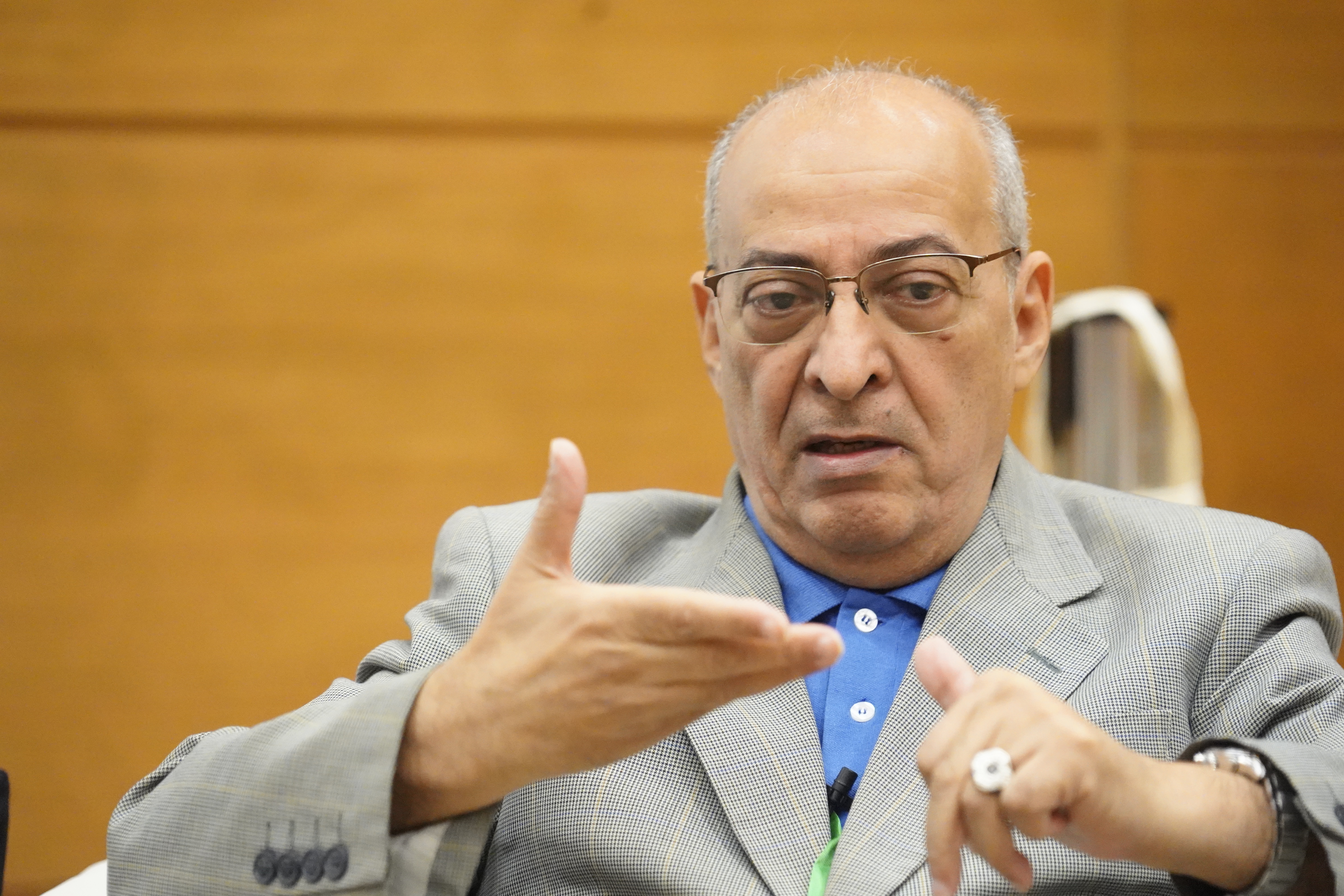 Omar Mansur, en su papel como representante del Frente POLISARIO ante la Unión Europea e Instituciones Europeas Omar Mansur, en su papel como representante del Frente POLISARIO ante la Unión Europea e Instituciones Europeas