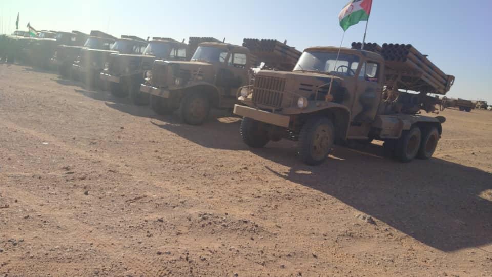 El Ejército Popular de Liberación Saharaui (ELPS), preparado para toda eventualidad batería militar saharaui