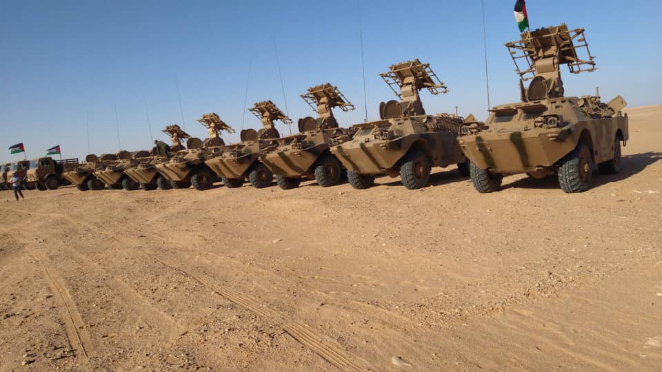 El Ejército Popular de Liberación Saharaui (ELPS), listo para cualquier eventualidad batería militar saharaui