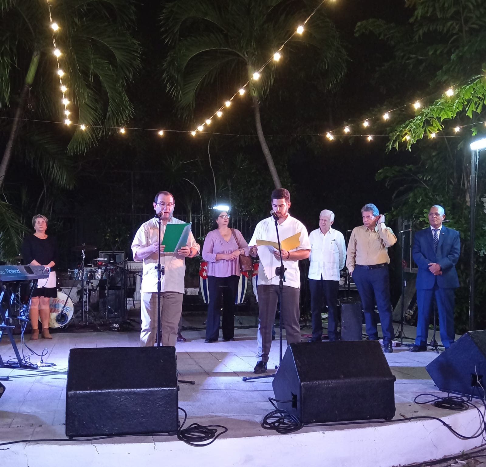 Embajada RASD participa en fogata de la Amistad fogata de la Amistad