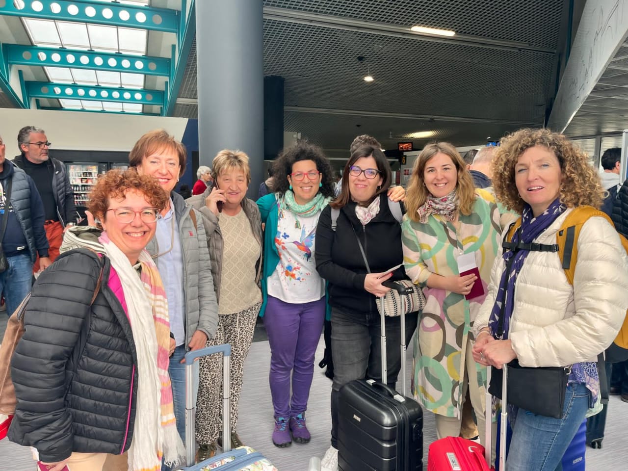 delegación política de mujeres vascas de Basqueskola y Euskal Fondoa: III. Jornada de Empoderamiento Político para las líderes políticas y sociales saharauis