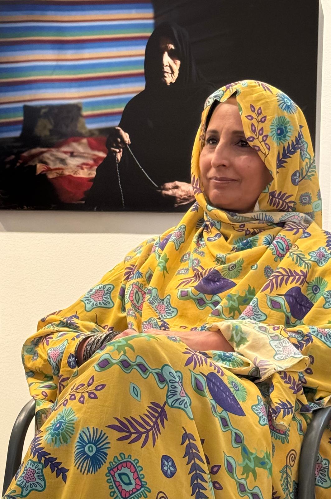 Delegada del POLISARIO en Roma inaugura Exposición POLISARIO en Roma