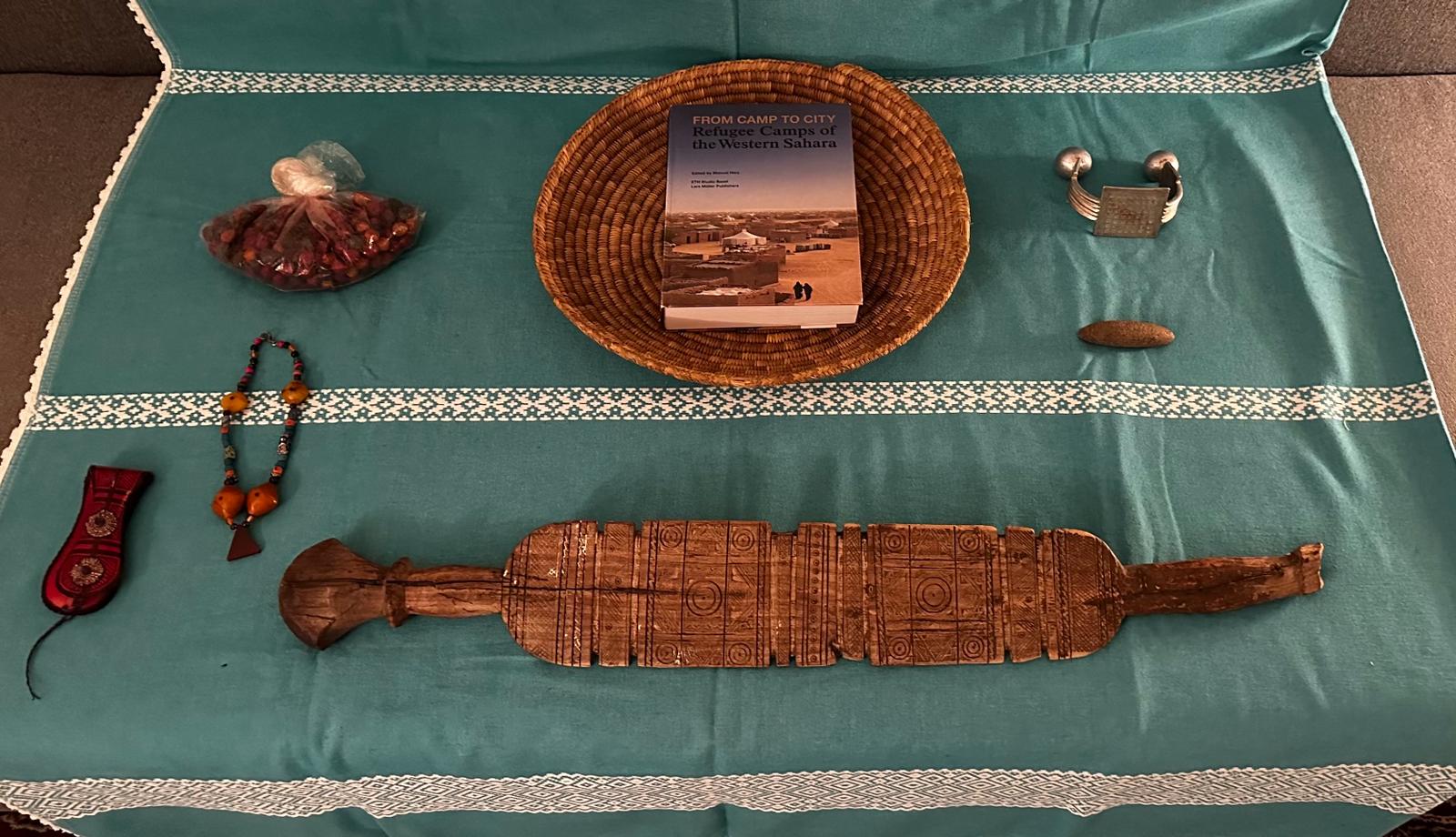 Parte de la Exposición sobre la Historia y la Cultura Saharaui en Roma Semana sobre la Historia y la Cultura Saharaui