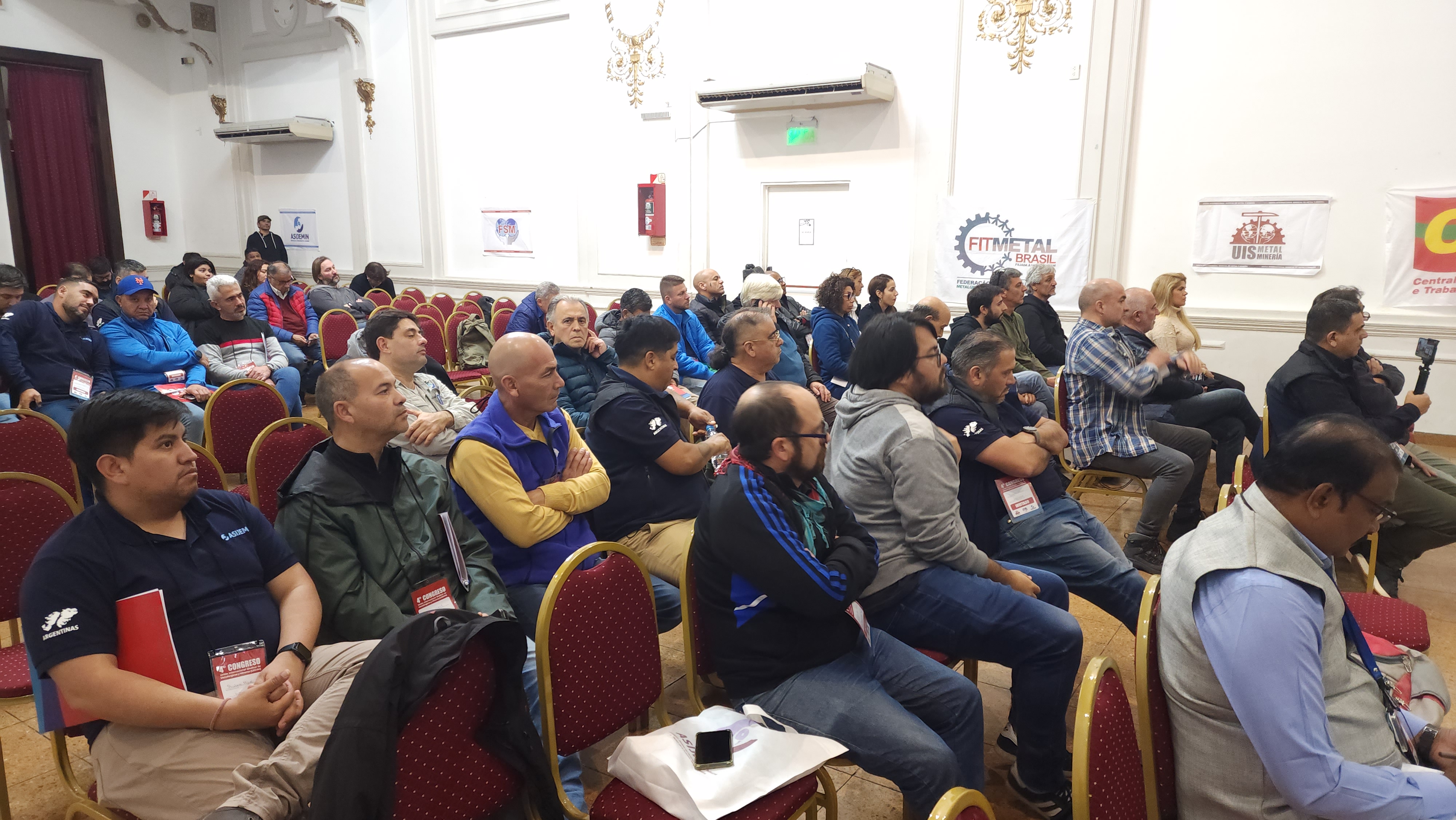 ° Congreso de la Unión Internacional Sindical de Metal y Minería (UISMM) ° Congreso de la Unión Internacional Sindical de Metal y Minería (UISMM)