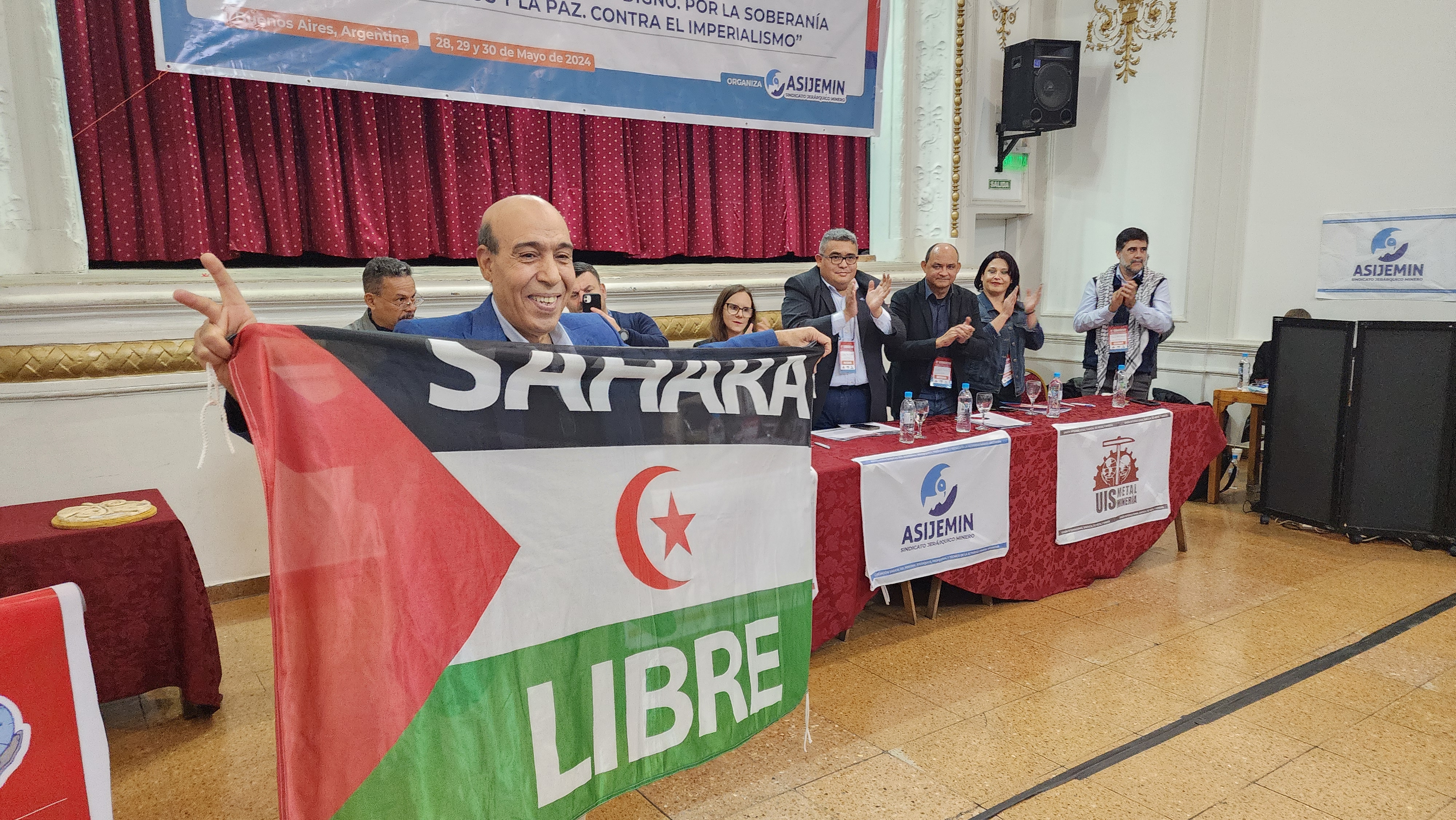 Mohamed Ali Ali Salem , Representante del Frente POLISARIO Mohamed Ali Ali Salem , Representante del Frente POLISARIO
