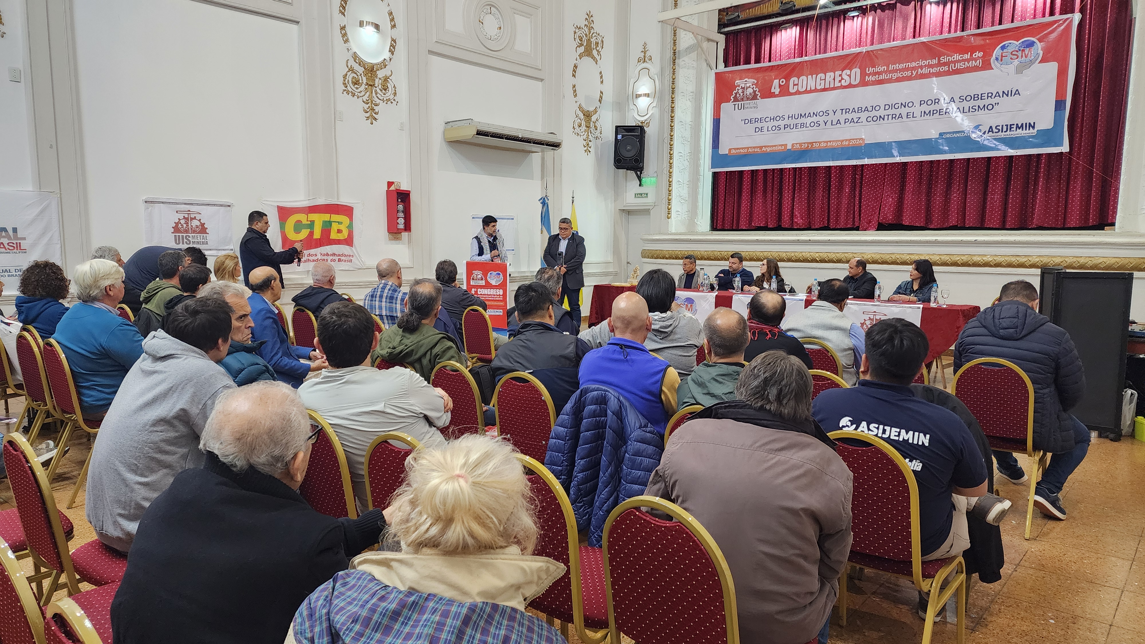 ° Congreso de la Unión Internacional Sindical de Metal y Minería (UISMM) ° Congreso de la Unión Internacional Sindical de Metal y Minería (UISMM)