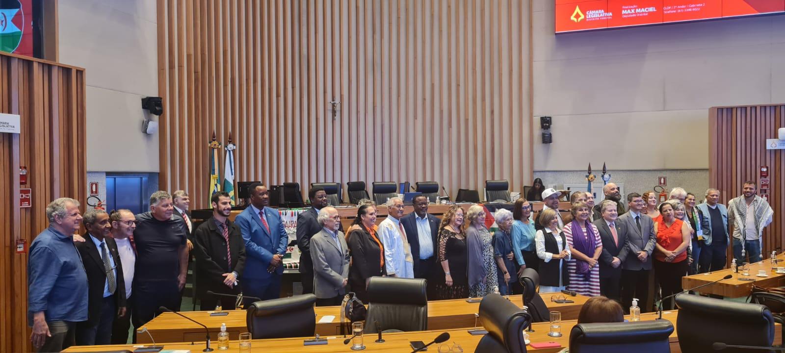 Acto e Brasilia por 51 Aniversario de la fundación Frente POLISARIO Acto por 51 aniversario del FP