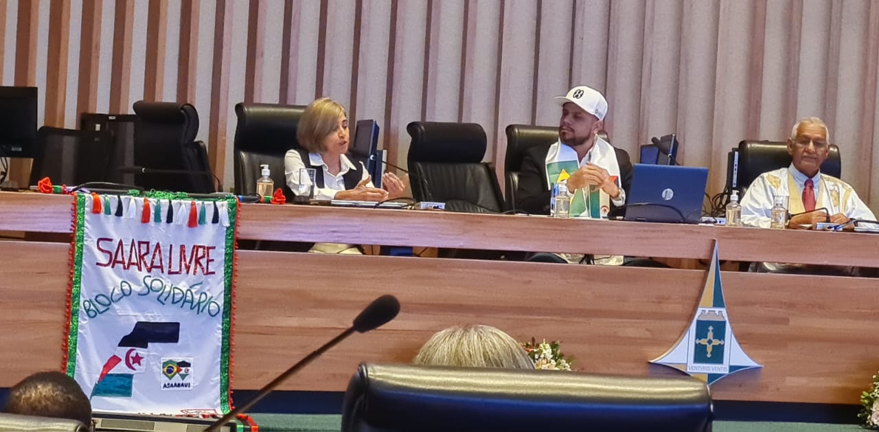 Acto e Brasilia por 51 Aniversario de la fundación Frente POLISARIO Acto por 51 aniversario del FP