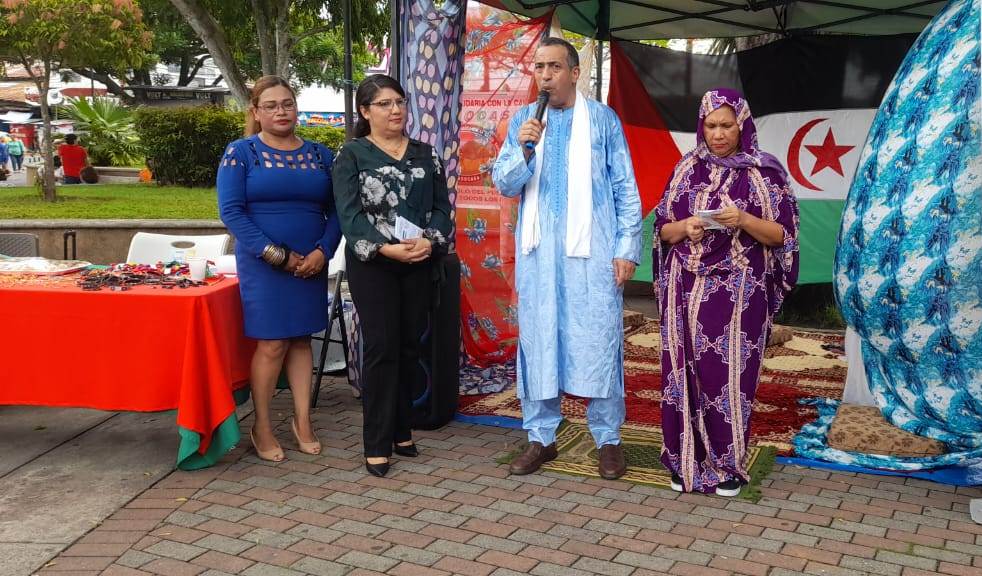 Encuentro intercultural de Embajada saharaui en Panamà Encuentro intercultural por 51 aniversario del Frente POLISARIO