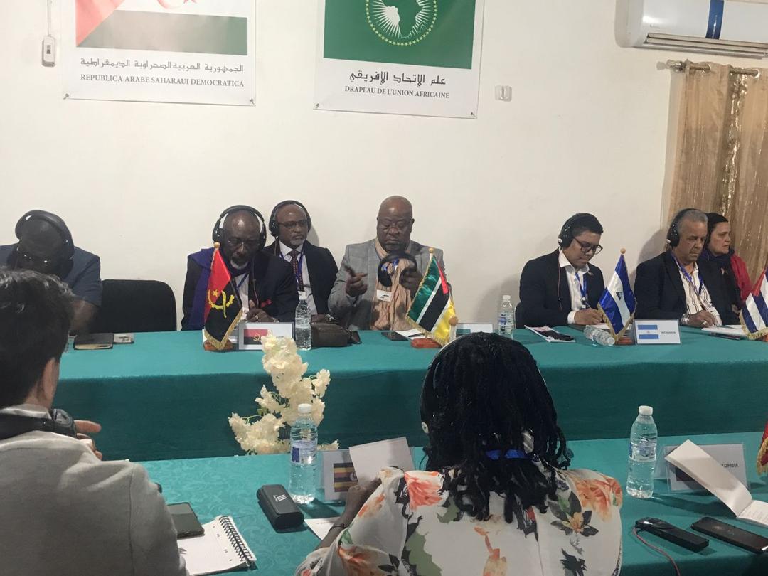 Parte del Foro Diplomático de Solidaridad con el Pueblo Saharaui Foro Diplomático de Solidaridad con el Pueblo Saharaui