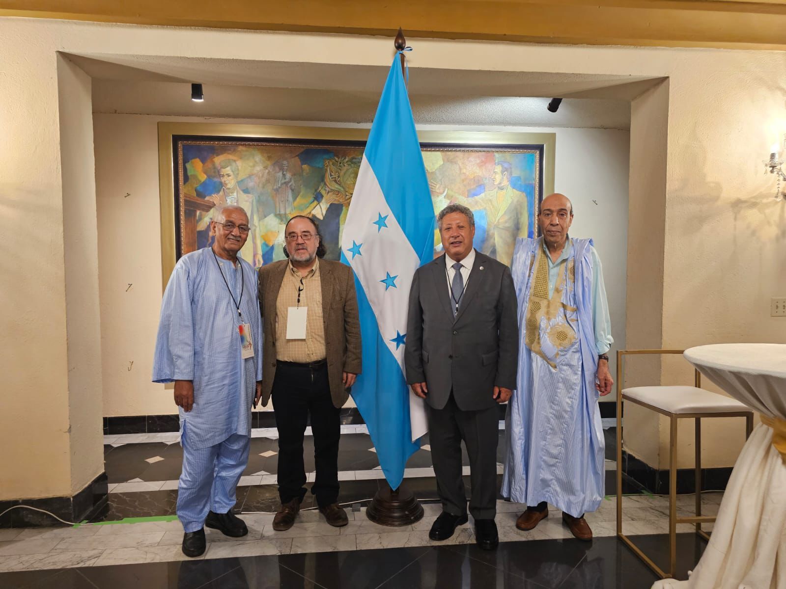 Delegación saharaui en CELAC-Social 2024 y Foro de Sao Paulo XXVII Encuentro Sao Pablo