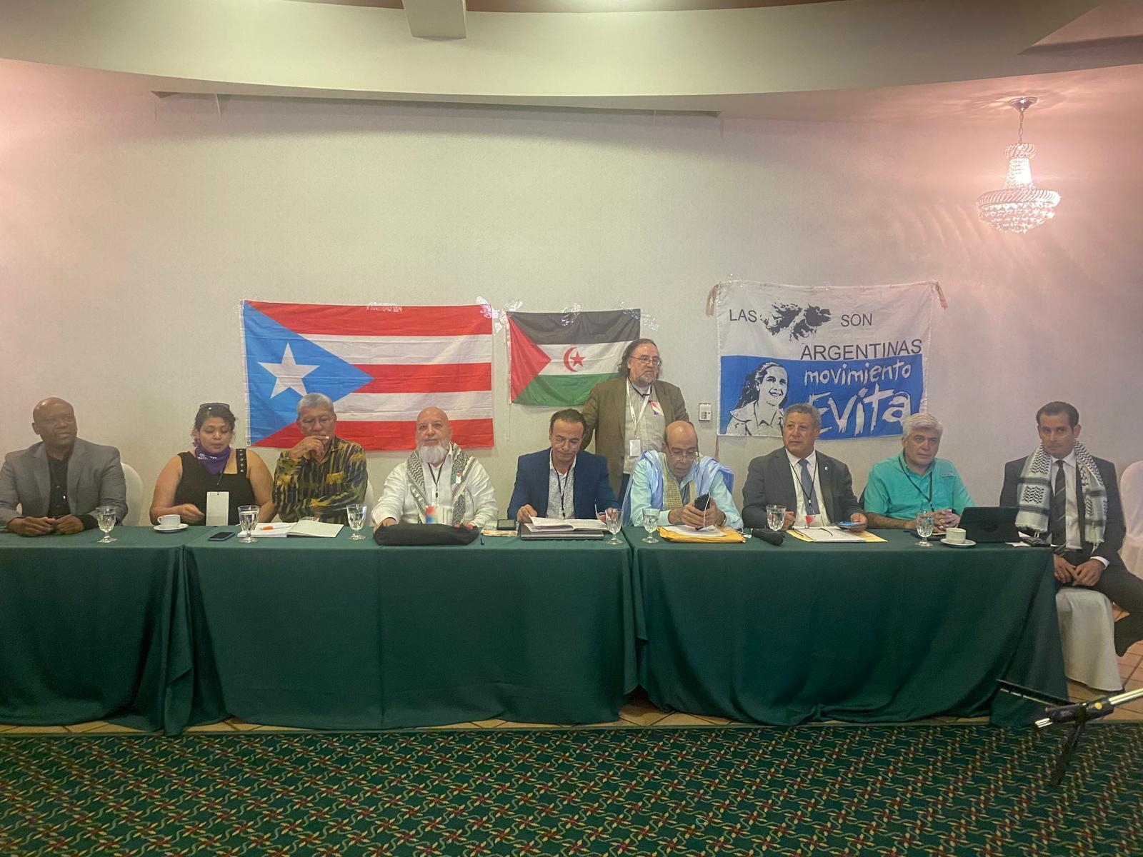 Delegación saharaui en XXVII Encuentro Sao Pablo XXVII Encuentro Sao Pablo