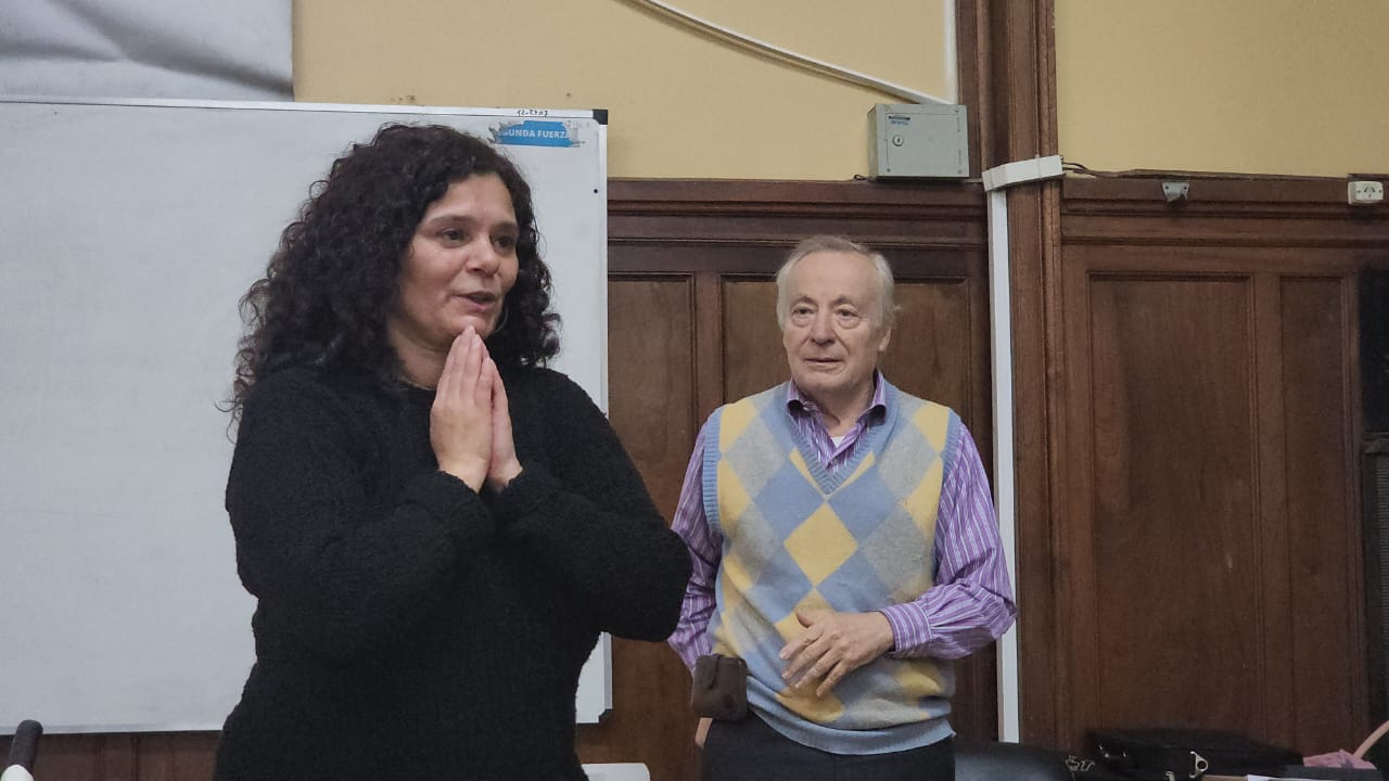 Prof. Mag. Luz Marina Mateo, Secretaria de la Cátedra Libre sobre el Sáhara Occidental Prof. Mag. Luz Marina Mateo