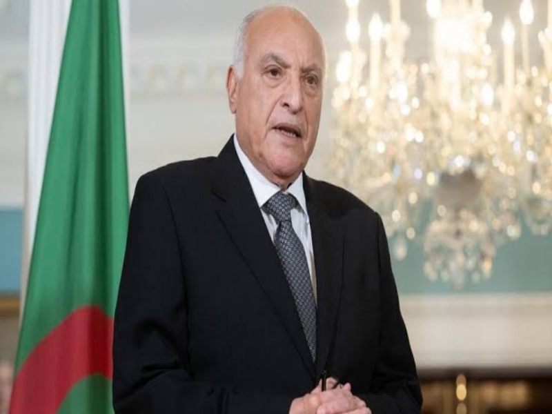 وزير الخارجية الجزائري وزير الخارجية الجزاىري