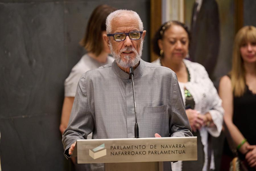 Delegado del Frente Polisario en la Comunidad Forla, Hamdi Mansur Delegado del Frente Polisario en la Comunidad Forla, Hamdi Mansur
