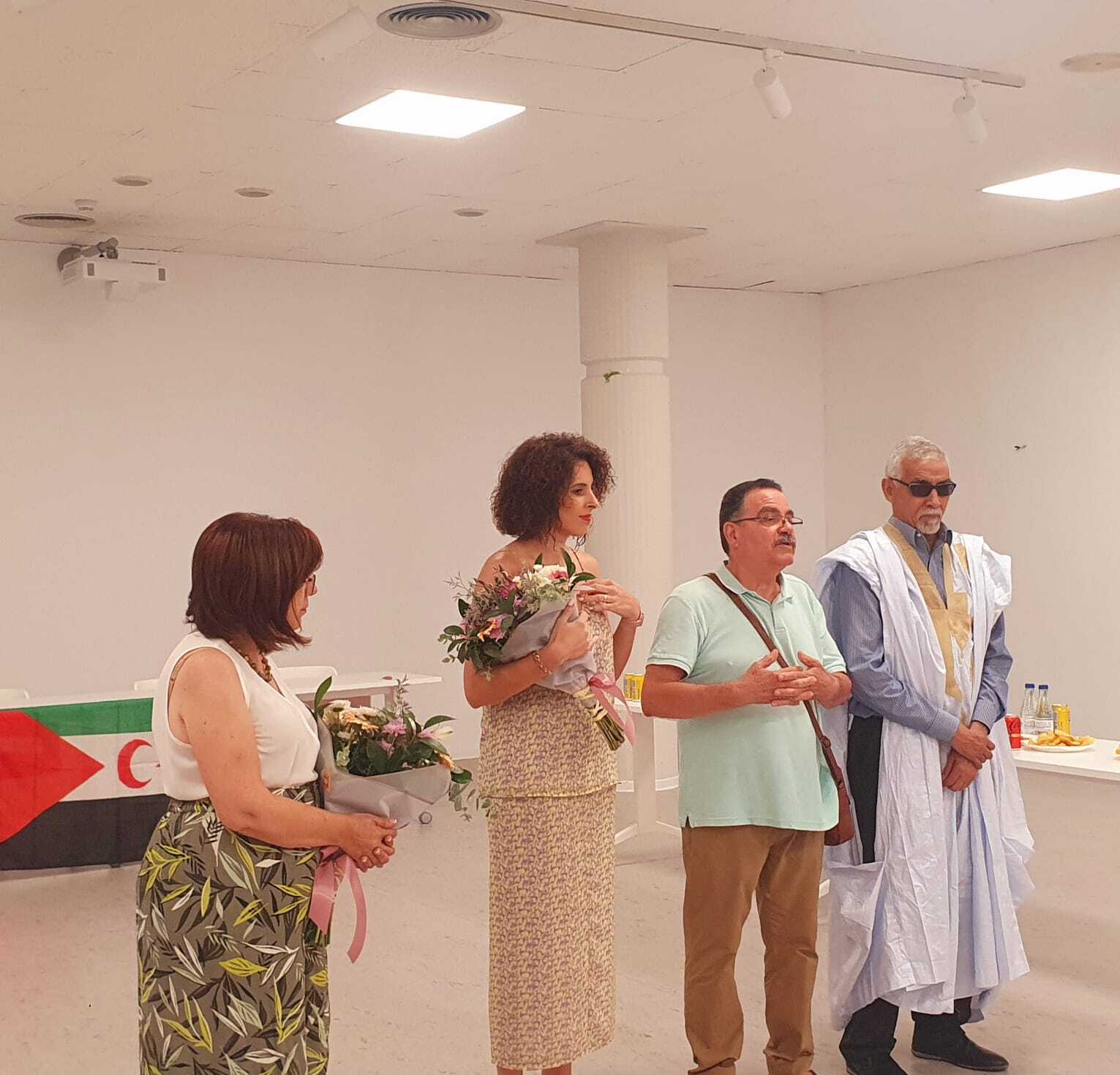 Alcaldesa Cristina Mora recibe menores saharaui Vacaciones en Paz