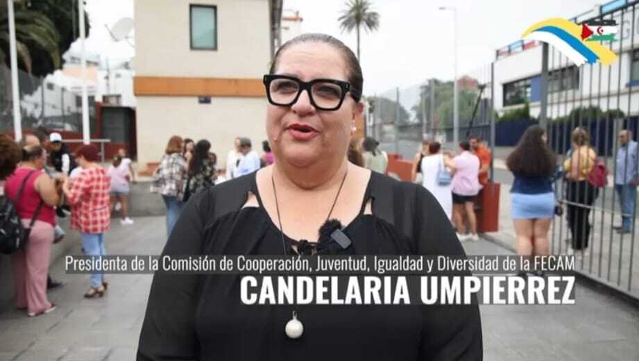 presidenta de la Comisión de Cooperación, Juventud e Igualdad, Candelaria Umpierrez Ramos, j Vacaciones en Paz