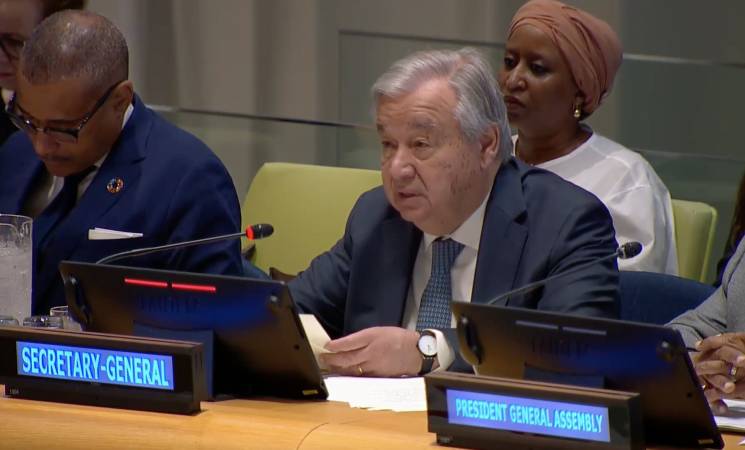 El Secretario General de las Naciones Unidas ONU