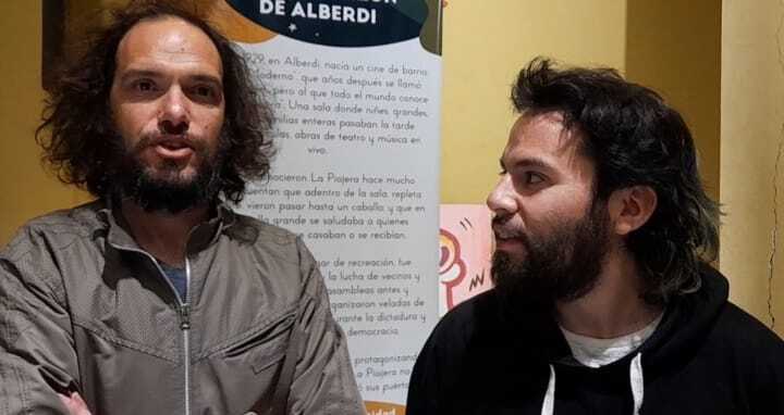 Santiago y Roddrigo del Canto. Programadores y realizadores del Festival Invicines, Festival de Cine Social y Comunitario de los invisibles