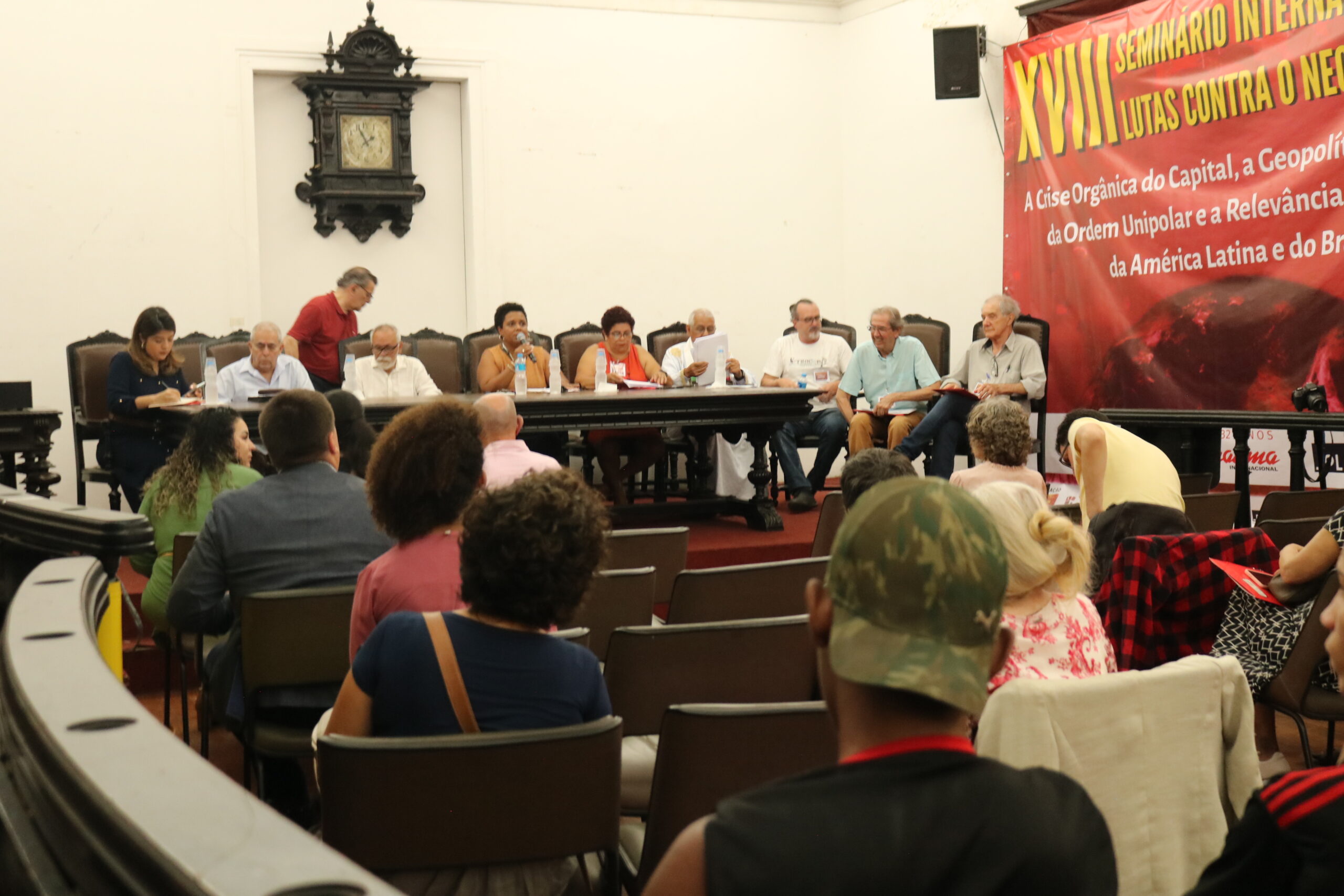 XVIII Seminario Internacional de lucha contra el Neoliberalismo aprueba mocion a favor del pueblo saharaui XVIII Seminario Internacional de lucha contra el Neoliberalismo