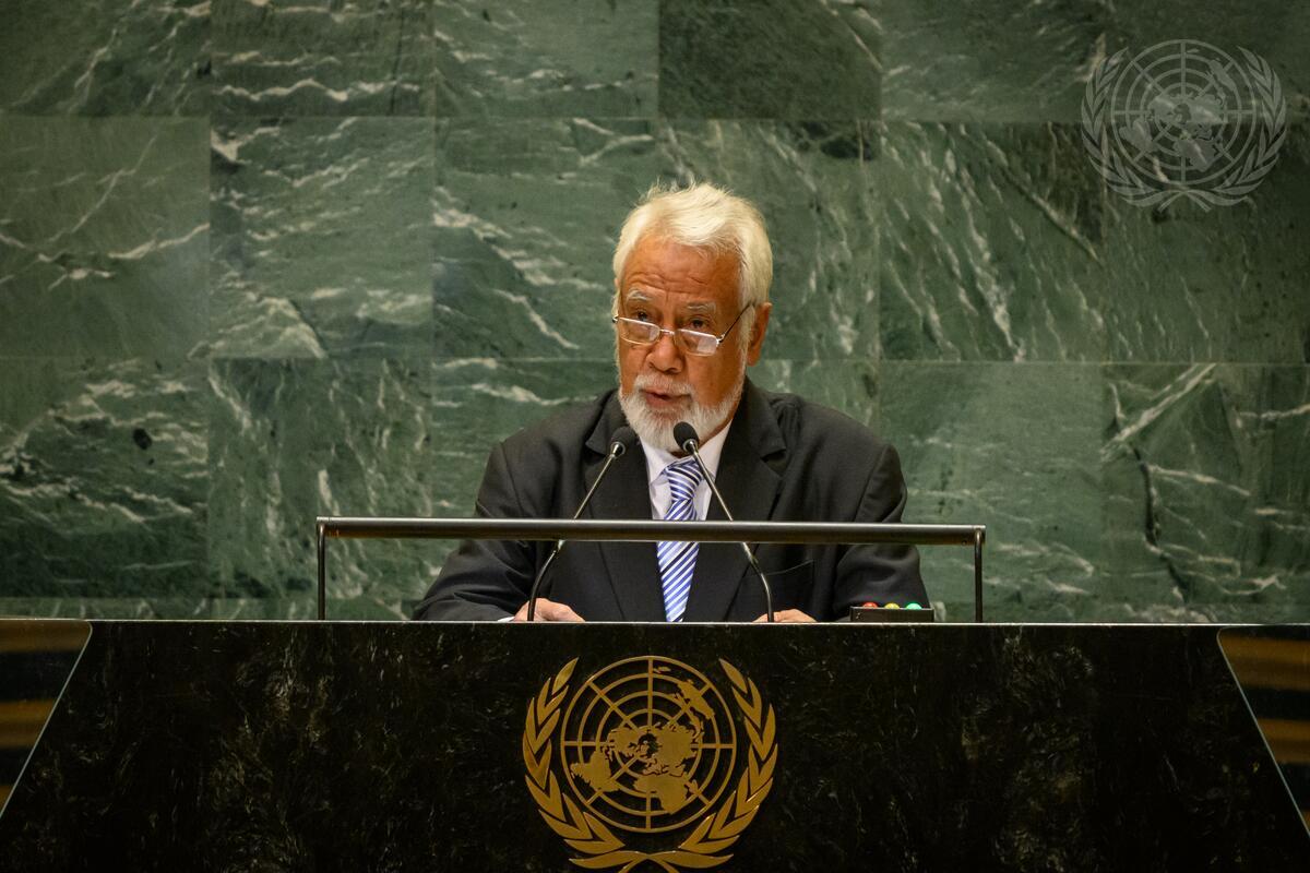 Primer Ministro de la República Democrática de Timor Oriental, Excmo. Sr. Kay Rala Xanana Gusmão “Debate General del 79º Período Ordinario de Sesiones de la Asamblea General de la Organización de las Naciones Unidas (ONU)”