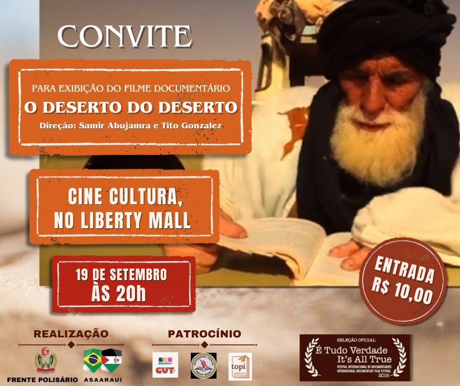 Exhiben documental “El Desierto del desierto” documental “El Desierto del desierto”
