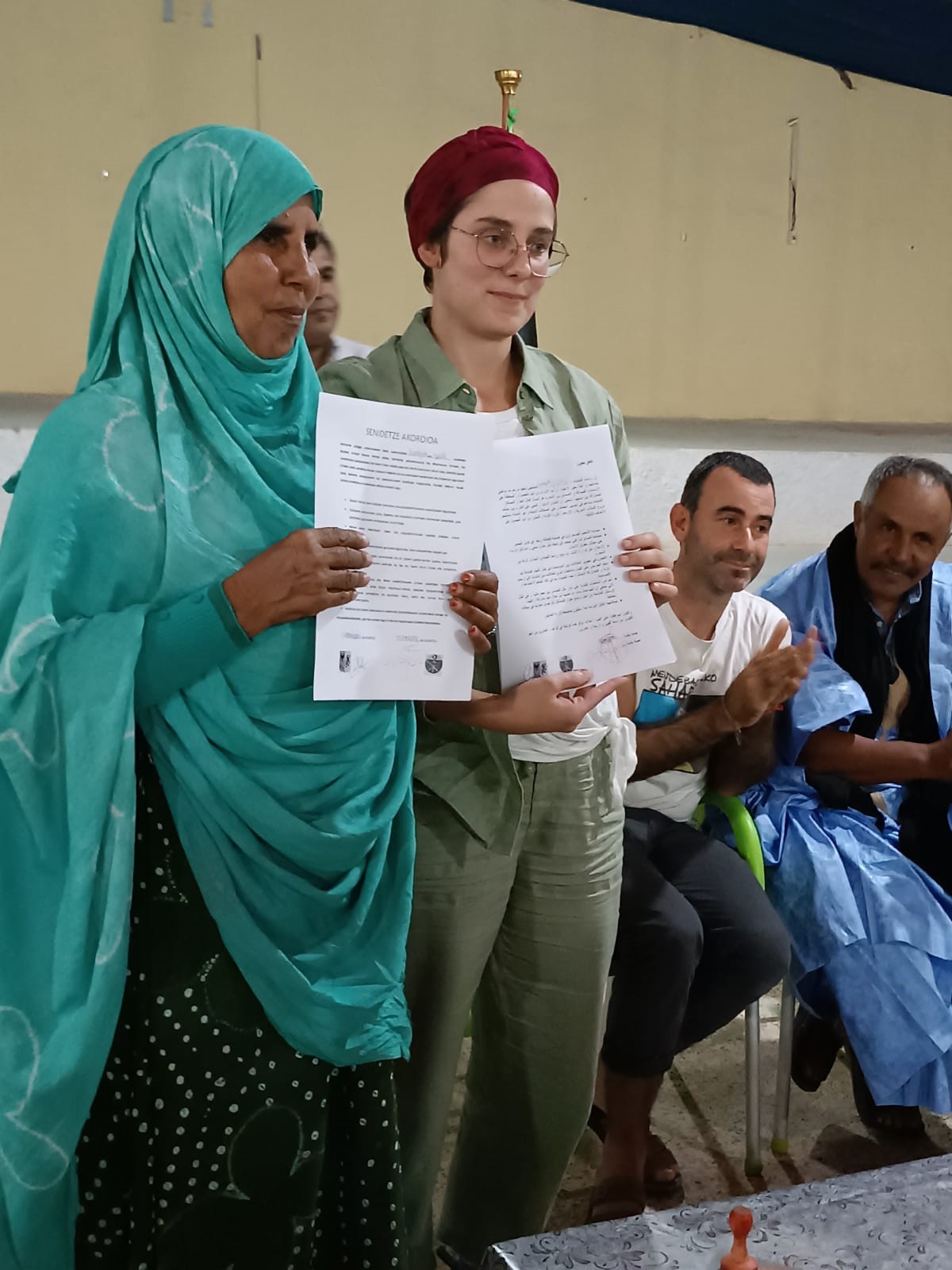 localidad vasca firma un protocolo de hermanamiento con una daira saharaui Protocolo de hermanamientos con dairas saaharauis