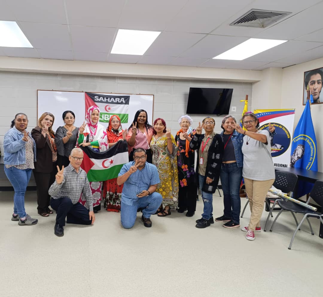 Realizan en Venezuela homenaje a los presos políticos del Grupo de Gdeim Izik Homenaje a los presos políticos de Gdeim Izik
