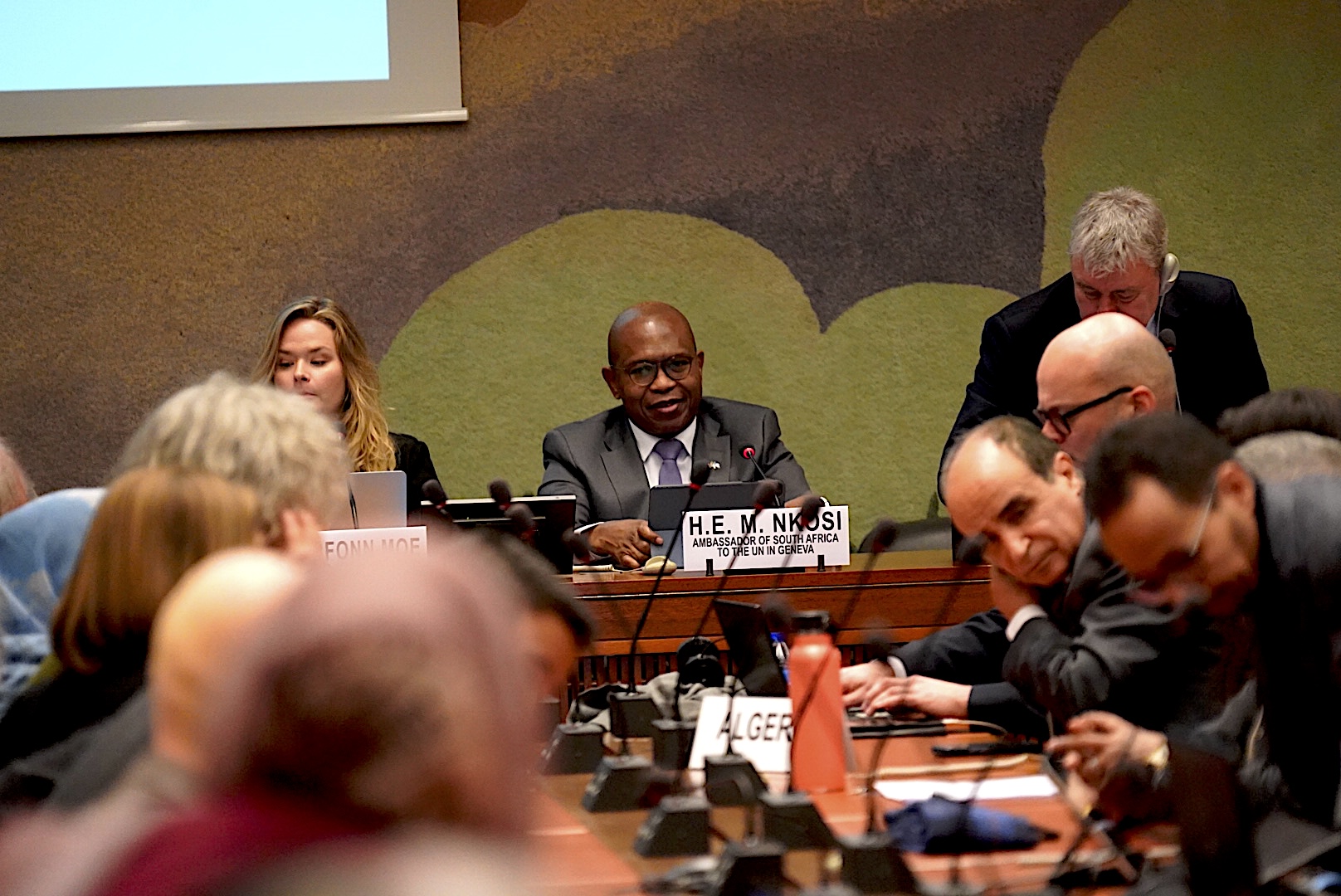Embajador de Sudafrica ante la ONU