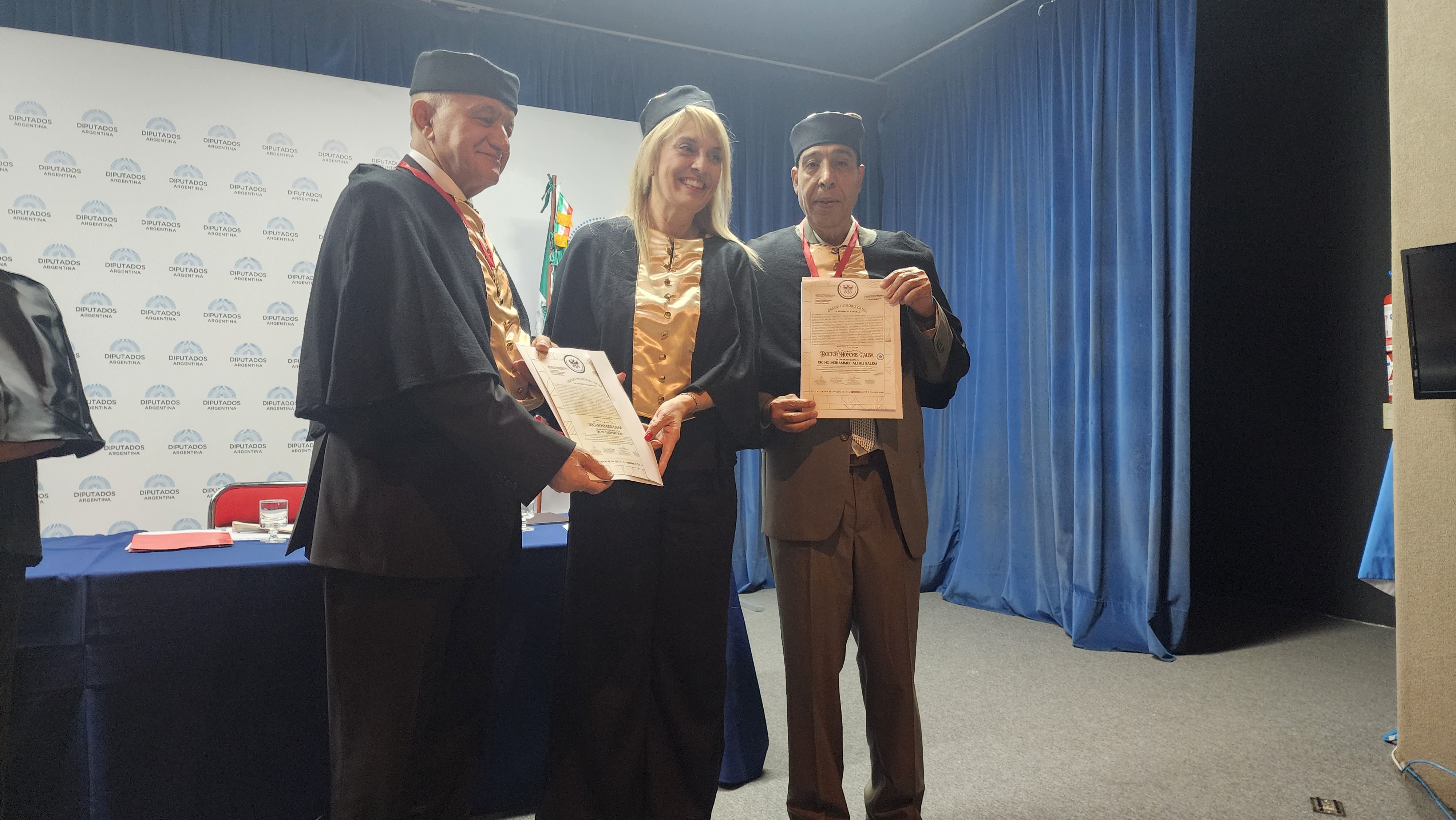 Representante del Frente Polisario recibe Doctorado Honoris Causa Doctorado Honoris Causa