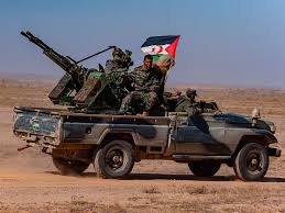 ELPS Parte militar Guerra del Sahara Occidental