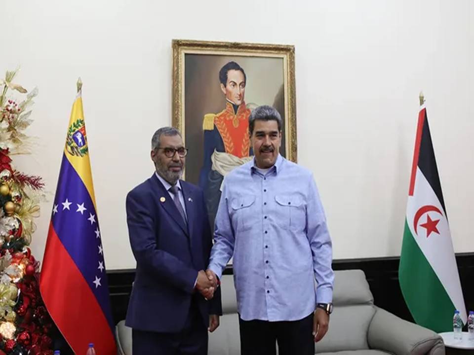 El Primer Ministro es recibido por el Presidente de la República Bolivariana de Venezuela, Nicolás Maduro Bachraya Bayun en Venezuela por la Juramentación del Presidente reelecto de Venezuela, Nicolás Maduro