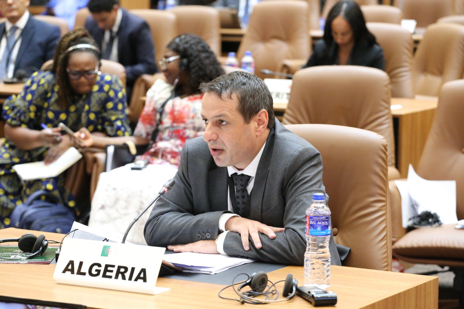 Algeria delegate