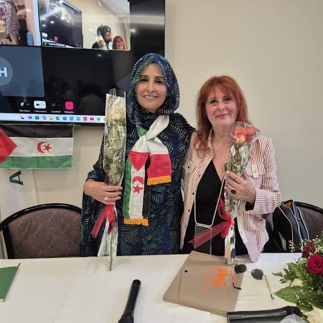 Delegada del Frente POISARIO en Italia Red Italiana de Solidaridad y Amistad con el Pueblo Saharaui