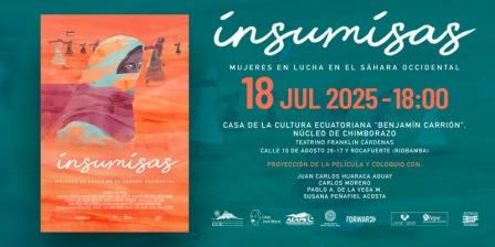 documental “Insumisas - Mujeres en lucha en el Sáhara Occidental” Documental Insumisas