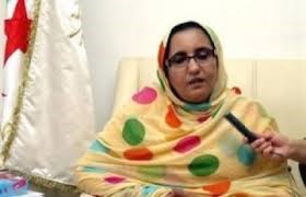 La miembro del SG del Frente POLISARIO y ex ministra de Cultura , Jadiya Hamdi fallece Hadiya Hamdi , militante saharaui