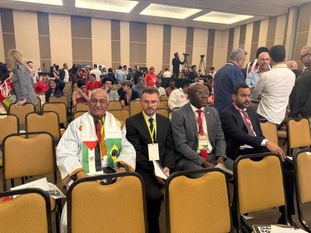 Frente POLISARIO participa en el Encuentro Nacional del Partido de Trabajo Brasileiro Frente POLISARIO participa en el Encuentro Nacional del Partido de Trabajo Brasileiro