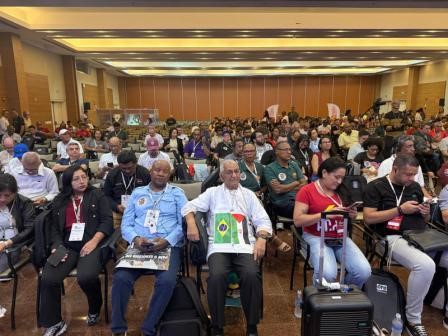 Frente POLISARIO en VI Congreso de la Central de Trabajadores y Trabajadoras de Brasil VI Congreso de la Central de Trabajadores y Trabajadoras de Brasil