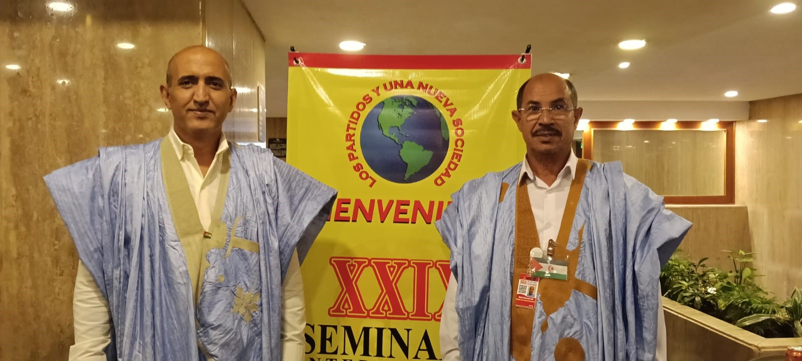 Frente POLISARIO en XXIX Seminario Internacional de Partidos Políticos en México XXIX Seminario Internacional de Partidos Políticos en México