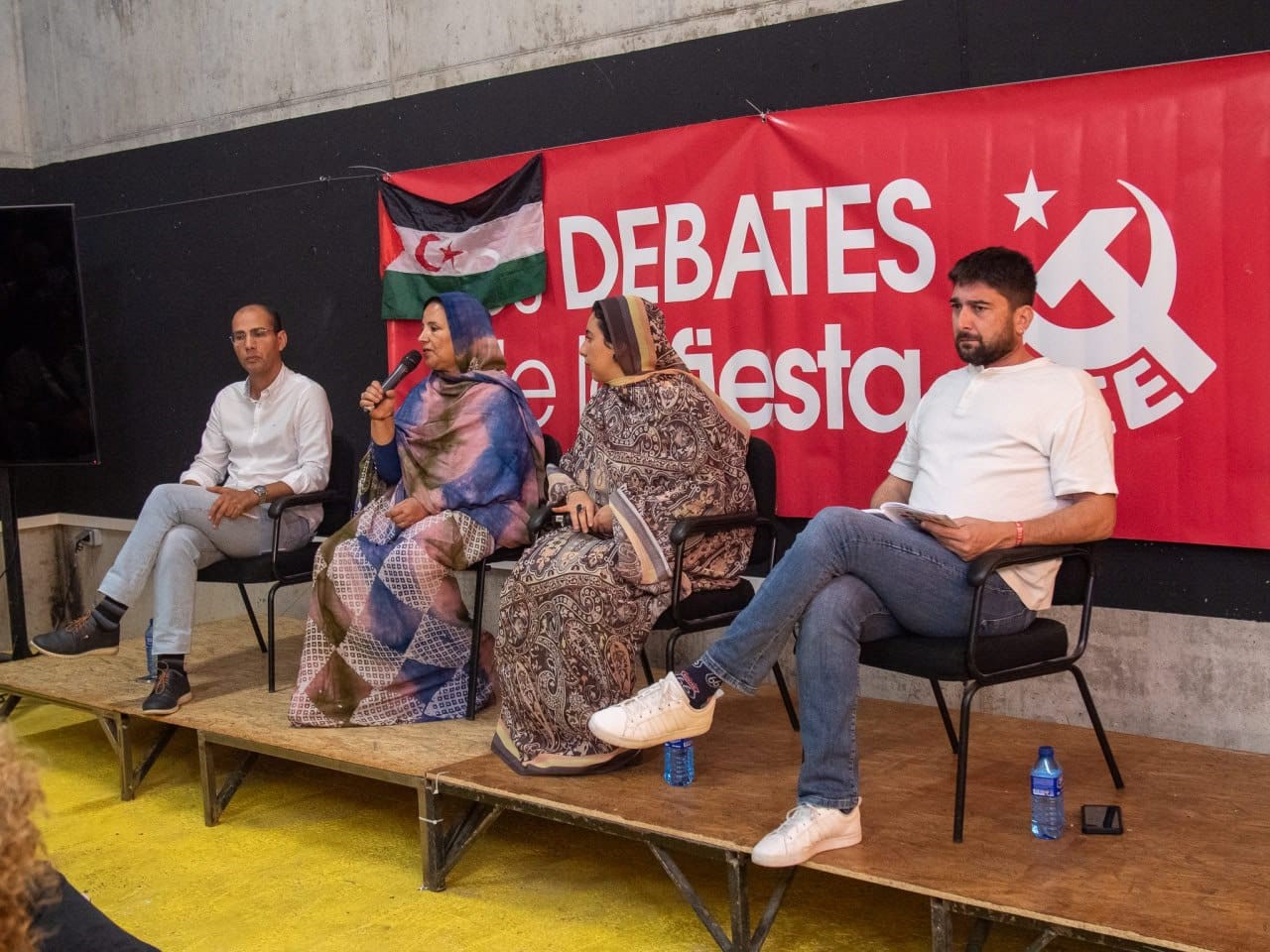 Frente POLISARIO refuerza lazos en la fiesta del PCE Frente POLISARIO refuerza lazos en la fiesta del PCE