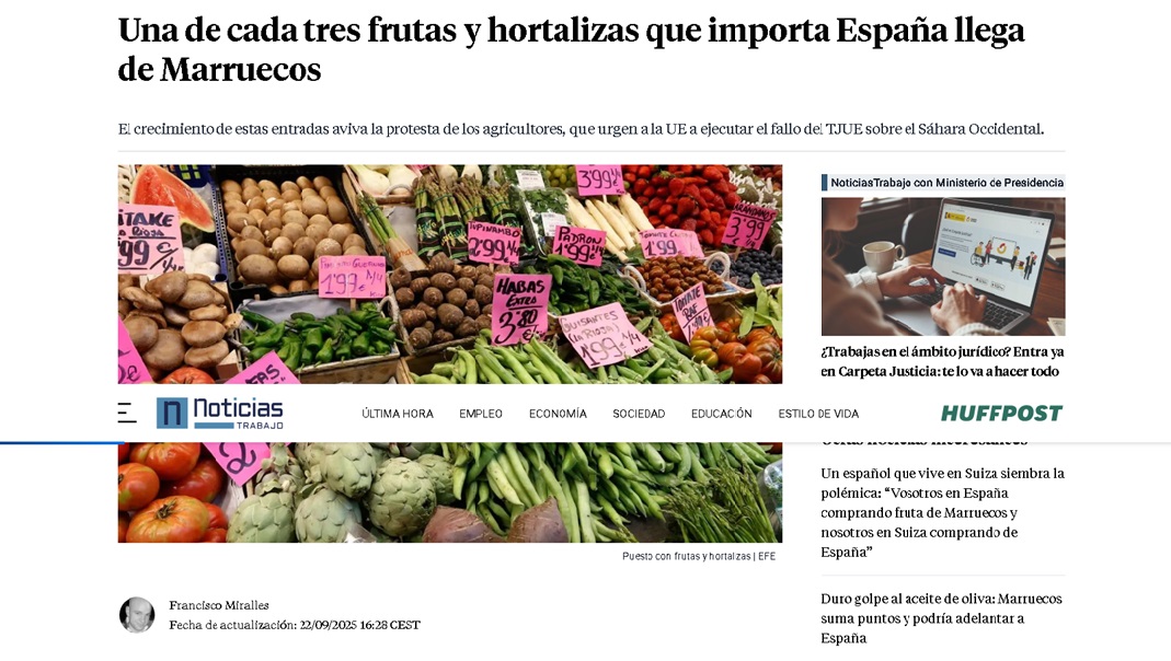 vegitable spain morocco