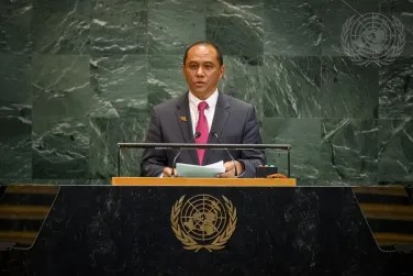 Representante Permanente ante las Naciones Unidas de Timor Oriental, Excmo. Sr.Dionisio Da Costa Babo Soares Representante Permanente ante las Naciones Unidas, Excmo. Sr.Dionisio Da Costa Babo Soares