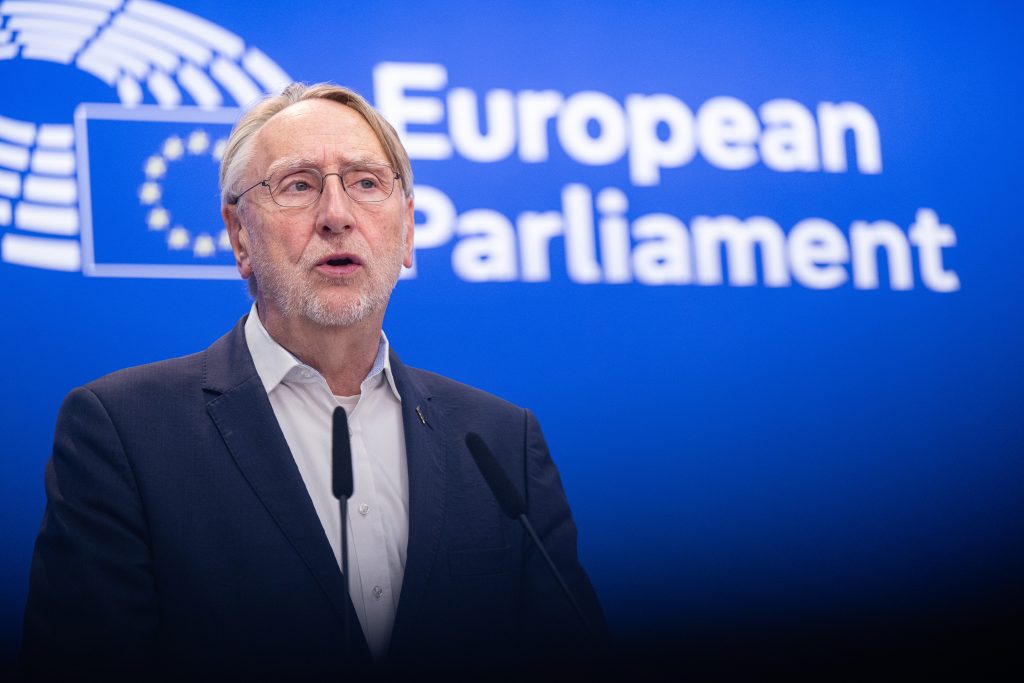 Bernd Lange, chair of the Parliament's trade comittee (INTA). [© European Union 2025]