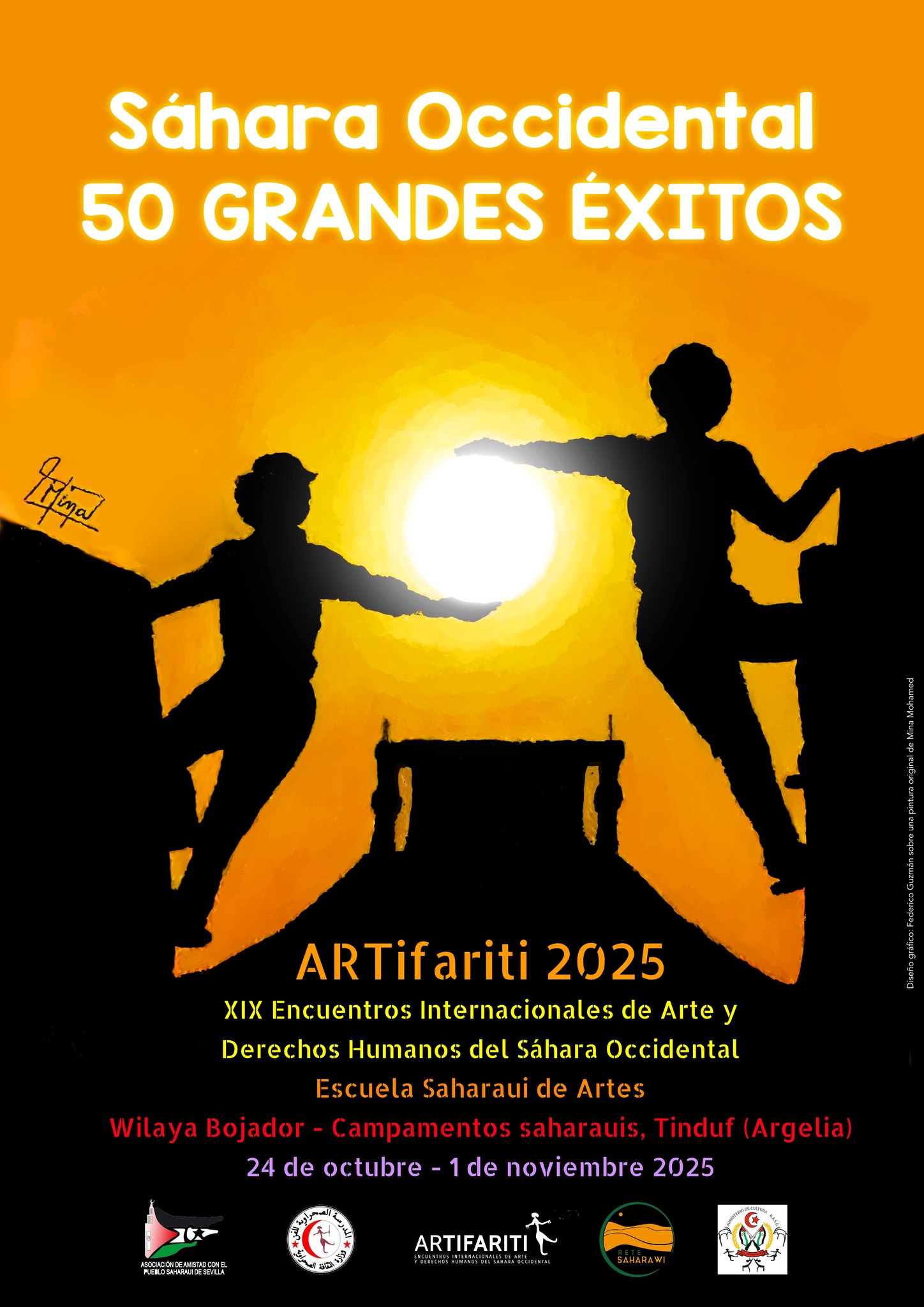 Encuentros Internacionales de Arte y Derechos Humanos del Sahara Occidental celebran 50 años de resistencia del pueblo saharaui Encuentros Internacionales de Arte y Derechos Humanos del Sahara Occidental