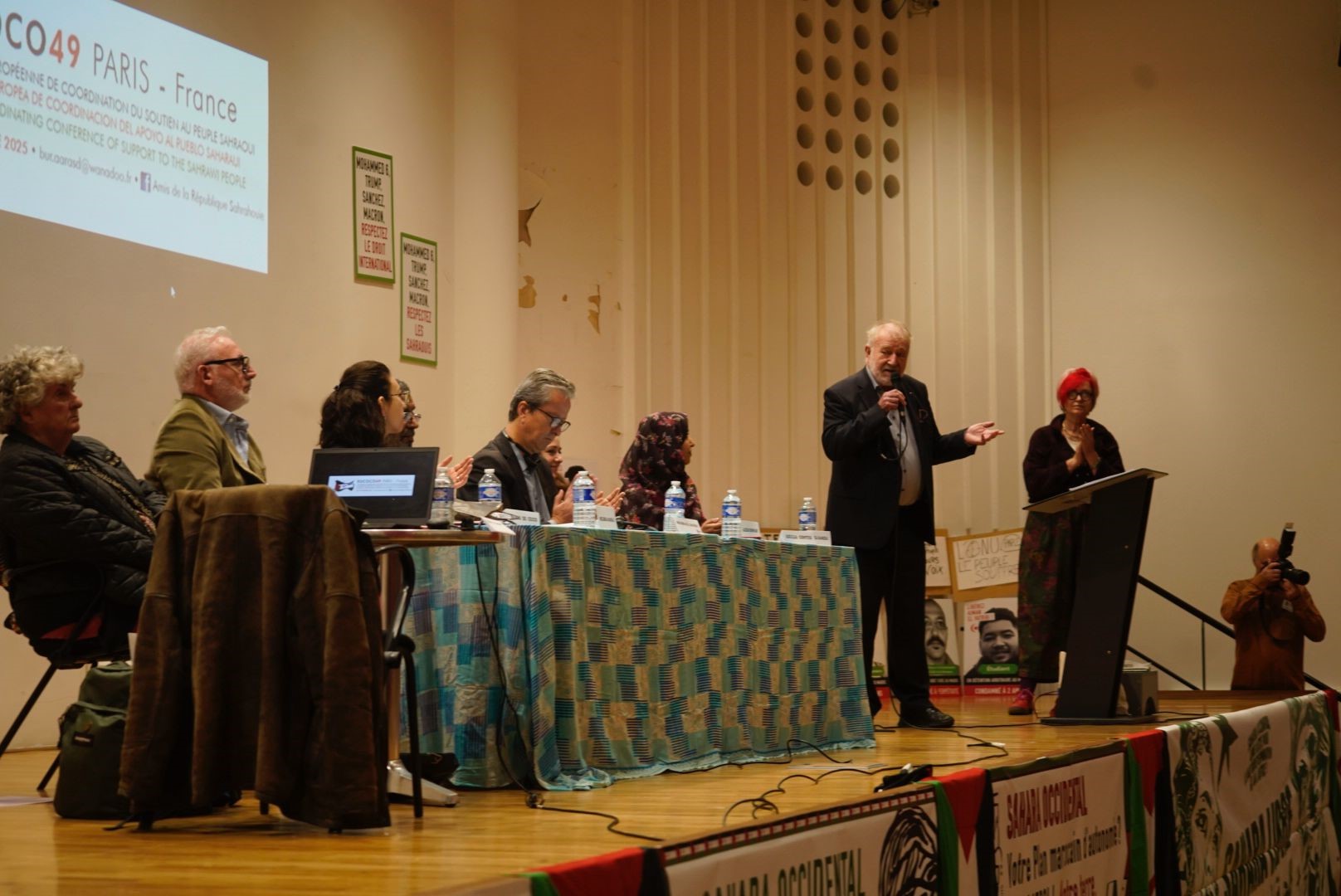 Continúan labores de  la 49ª EUCOCO con un llamamiento rotundo y unánime al respeto del derecho inalienable del pueblo saharaui