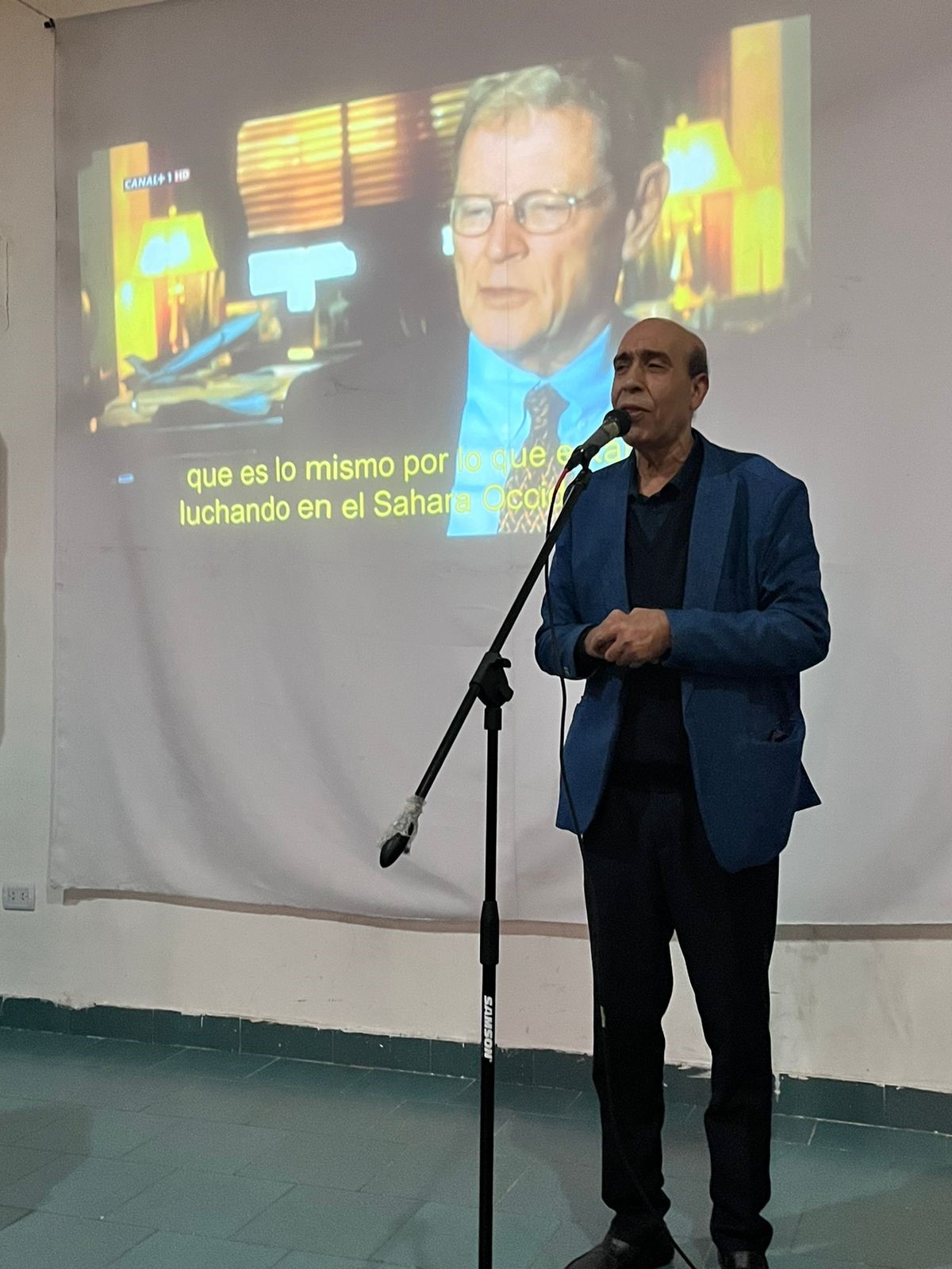 el Representante del Frente Polisario Argentina, Mohamed Alí Alí Salem, ha sido galardonado con el PREMIO SOBERANÍA PREMIO SOBERANÍA