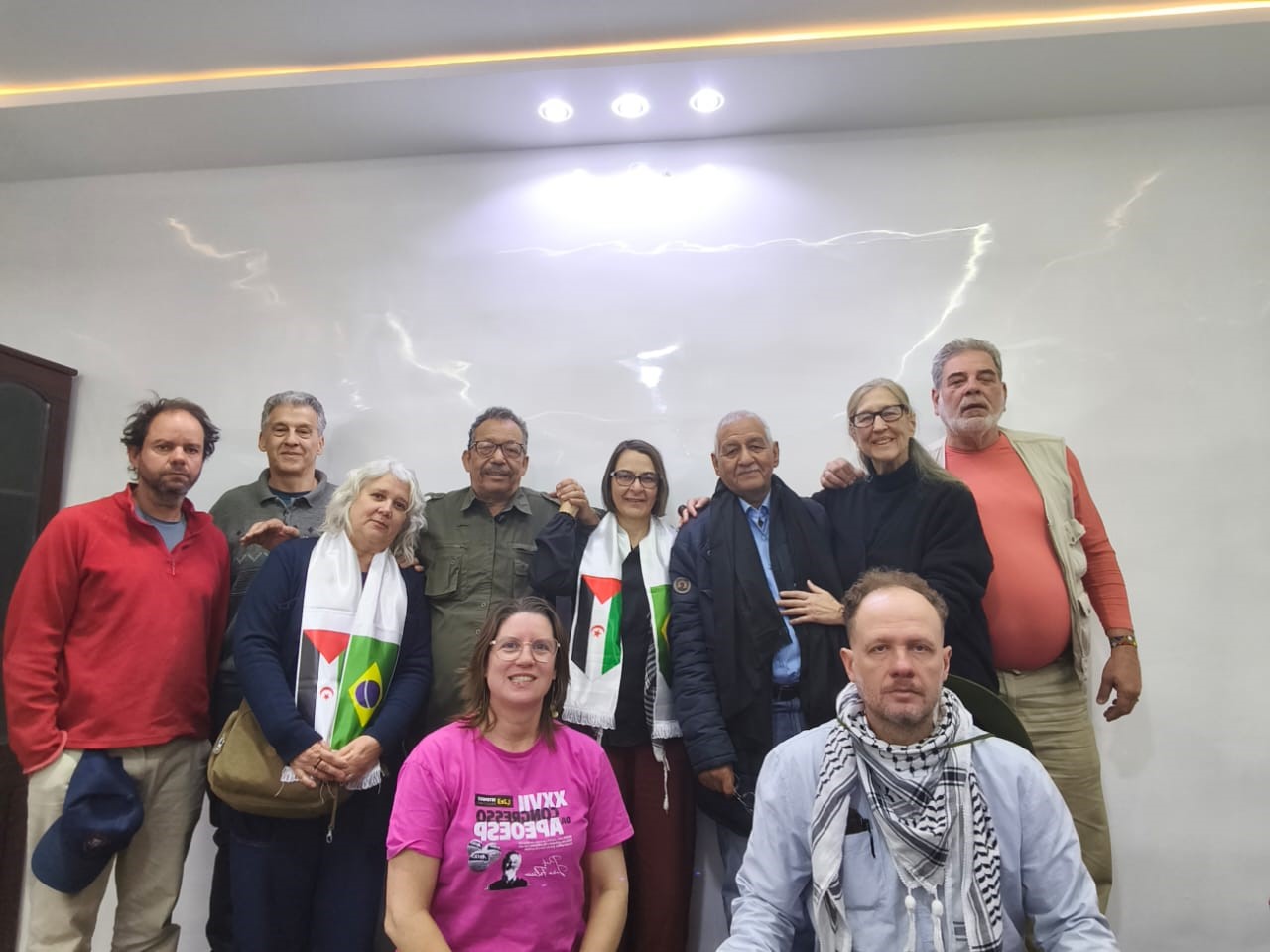 Delegación brasileña visita los campamentos de Refugiados Saharauis